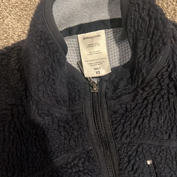 Men's Patagonia Vest Size XS navy blue - Picture 2 of 2